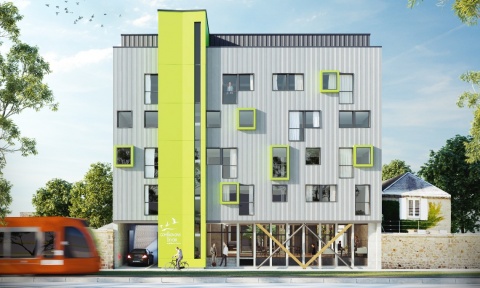 concours > 36 logements étudiants en conception-réalisation