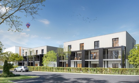 concours > 12 logements groupés bois hors-site 3D en conception-réalisation