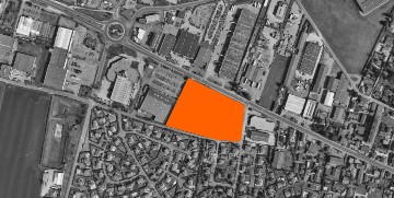 concours > 12 logements groupés bois hors-site 3D en conception-réalisation - plan masse