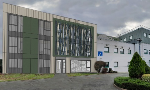 études > extension & rénovation de bureaux + laboratoires hors-site bois
