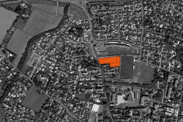 maisons bois groupées en conception-réalisation - plan masse