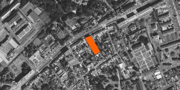 concours > 36 logements étudiants en conception-réalisation - plan masse